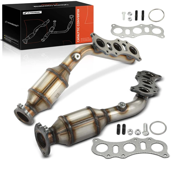 2005-2006 Toyota Tundra 2-PC Catalytic Converter Driver & Passenger Fit Federal Emissions A-Premium APCCT156