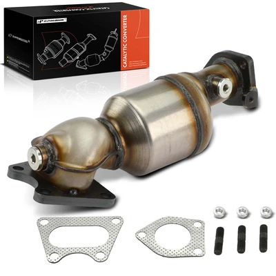 Rear Catalytic Converter with Exhaust Manifold