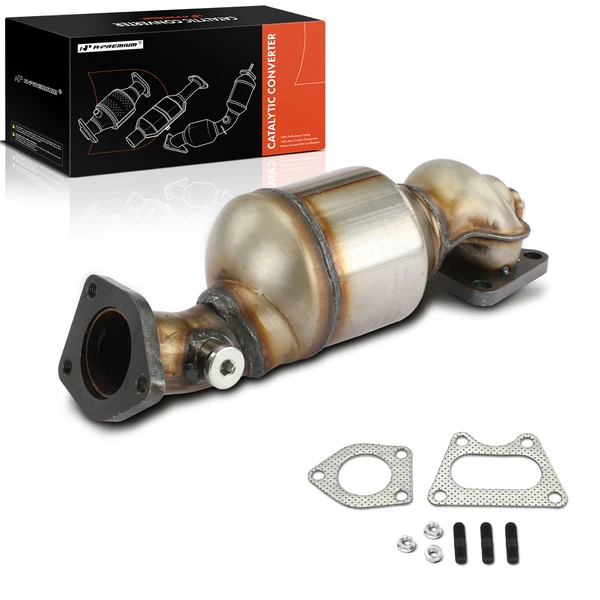 2005-2008 Honda Pilot 1-PC Catalytic Converter Front Side Fit Federal Emissions A-Premium APCCT463