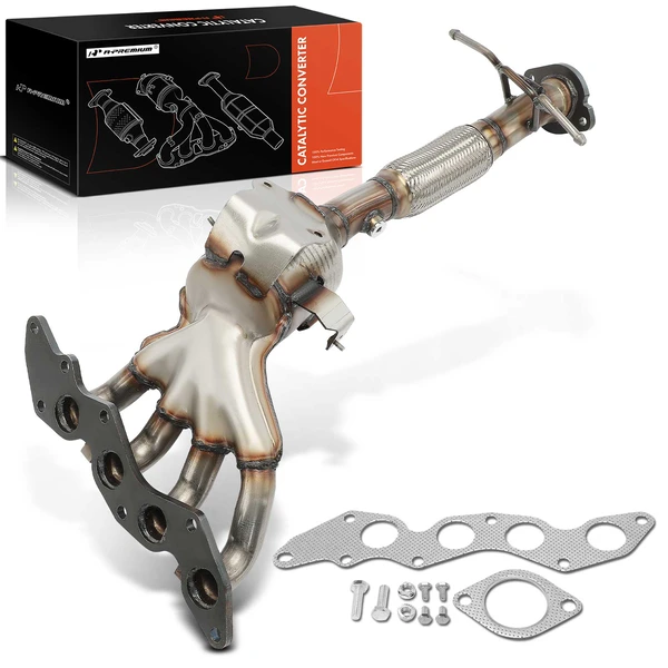 1-PC Catalytic Converter, Driver & Passenger, Fit Federal Emissions, A-Premium APCCT163