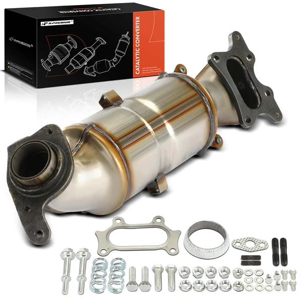 1-PC Catalytic Converter, Front Side, Fit Federal Emissions, A-Premium APCCT169