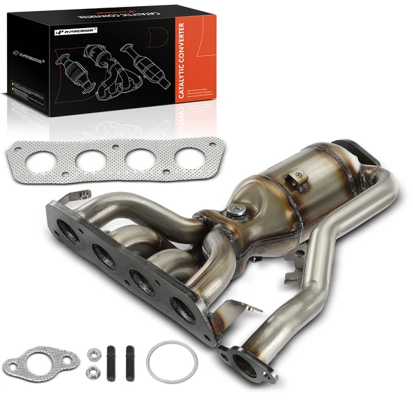 1-PC Catalytic Converter, Front Side, Fit Federal Emissions, A-Premium APCCT457