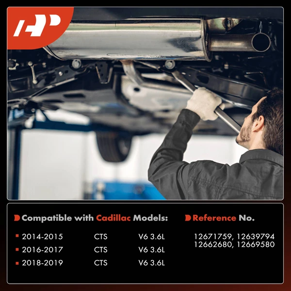 1-PC Catalytic Converter, Right Passenger Side, Fit Federal Emissions, A-Premium APCCT720