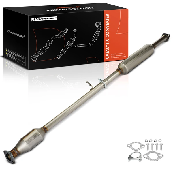 1-PC Catalytic Converter, Rear Side, Fit Federal Emissions, A-Premium APCCT467