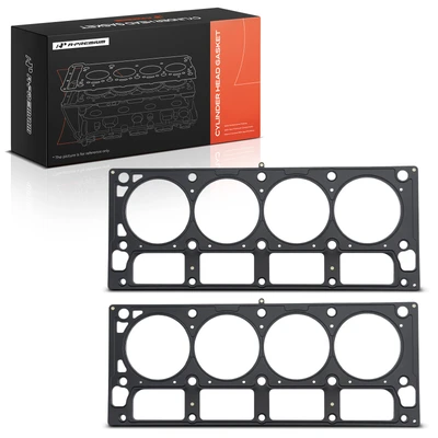 2 Pcs Steel Driver & Passenger Cylinder Head Gasket