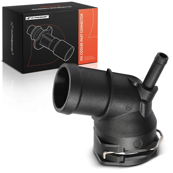 Coolant Hose Connector for Audi A3 Volkswagen Jetta Passat Golf Beetle CC Eos