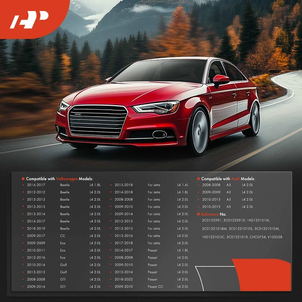 Coolant Hose Connector for Audi A3 Volkswagen Jetta Passat Golf Beetle CC Eos