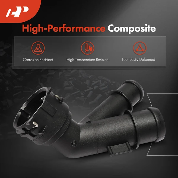 Coolant Hose Connector for Volkswagen Golf GTI Golf SportWagen Audi A3 Quattro