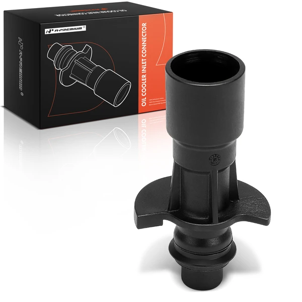 Engine Oil Cooler Inlet Connector for Land Rover LR4 Range Rover 2010-2016 DOHC