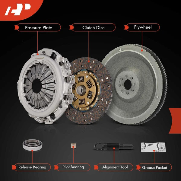 Transmission Clutch Kit with Flywheel for INFINITI G35 05-07 V6 3.5L 350Z 05-06
