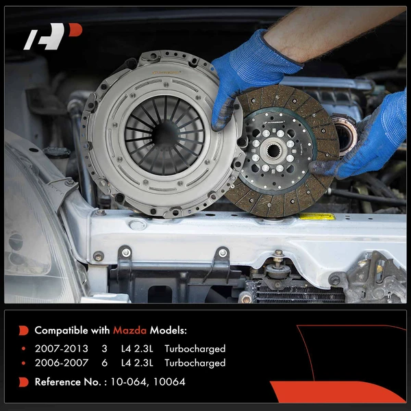 Transmission Clutch Kit for Mazda 3 2007-2013 6 2006-2007 L4 2.3L Turbocharged