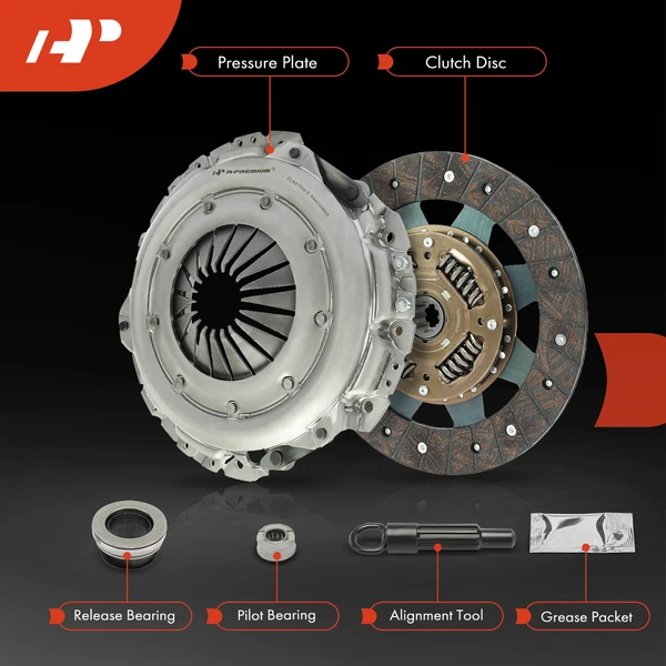 Transmission Clutch Kit for Ford F-150 87-94 F-250 87-93 Bronco 87-93 F-350