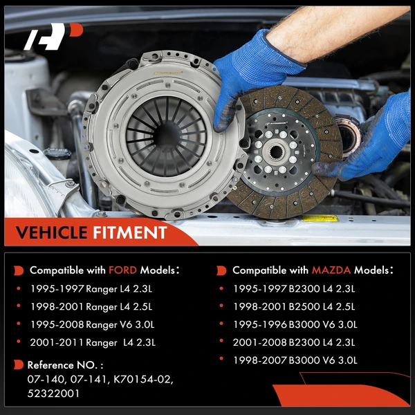 Transmission Clutch Kit for Ford Ranger 1995-2011 Mazda B2300