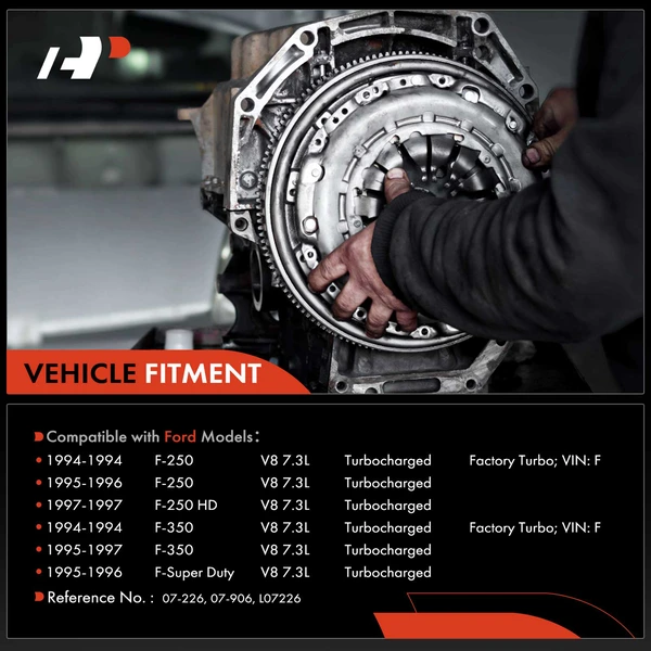 Transmission Clutch Kit with Flywheel for Ford F-250 F-250 HD F-350 F-Super Duty