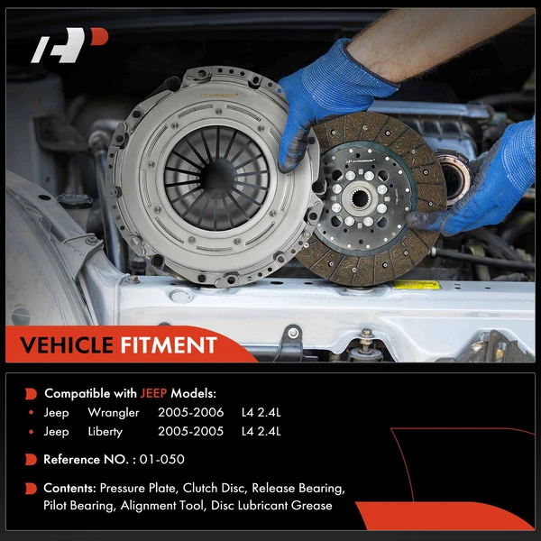 Transmission Clutch Kit for Jeep Wrangler 2005-2006 Liberty 2005 L4 2.4L Manual