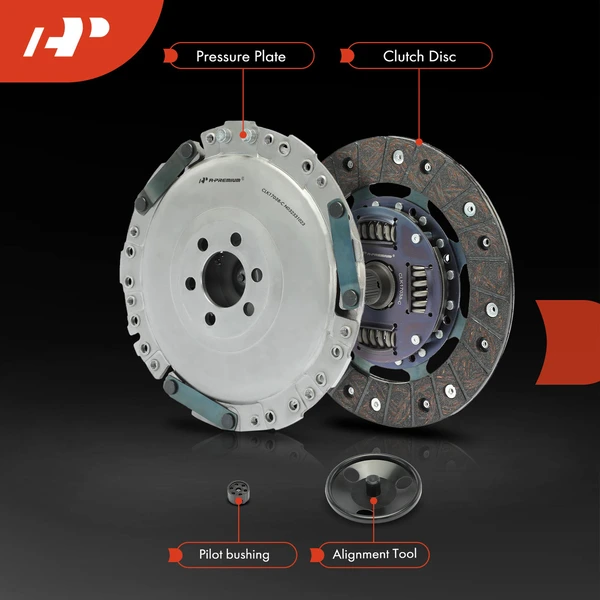 Transmission Clutch Kit for Volkswagen Cabrio 95-02 Golf 95-98 Jetta 94-99 2.0L