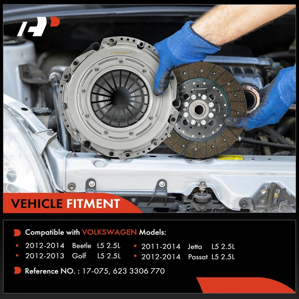 Transmission Clutch Kit for Volkswagen Jetta 2011-2014 Golf Beetle Passat 2.5L