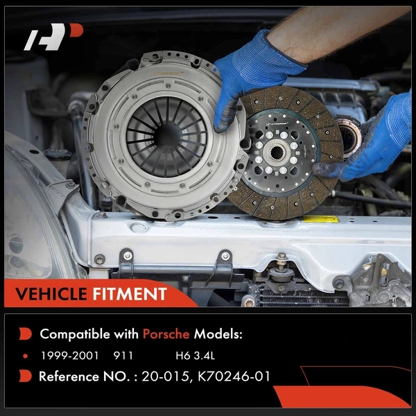 Transmission Clutch Kit for Porsche 911 1999-2001 H6 3.4L