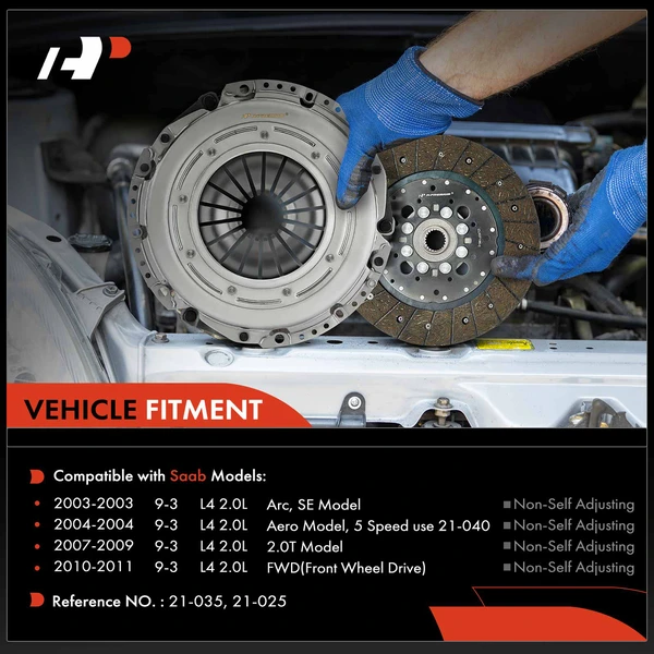 Transmission Clutch Kit for Saab 9-3 2003-2004 2007-2011