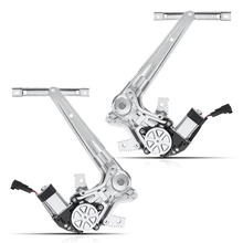 2002-2006 Nissan Sentra 2pc Window Regulator and Motor Kit Rear Driver & Passenger Electric with Motor A-Premium APWR1541