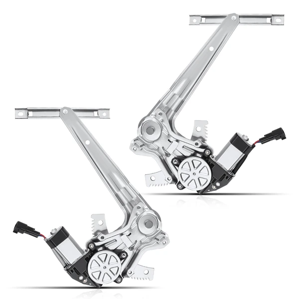2002-2006 Nissan Sentra 2-Pc Window Regulator and Motor Kit Rear Driver & Passenger Electric with Motor A-Premium APWR1541