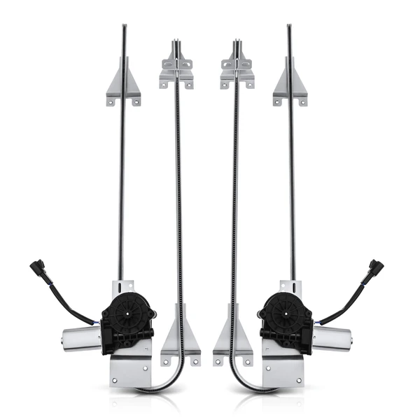 1987-1996 Peterbilt 357 2-Pc Window Regulator and Motor Kit Front Driver & Passenger Electric with Motor A-Premium APWR1500