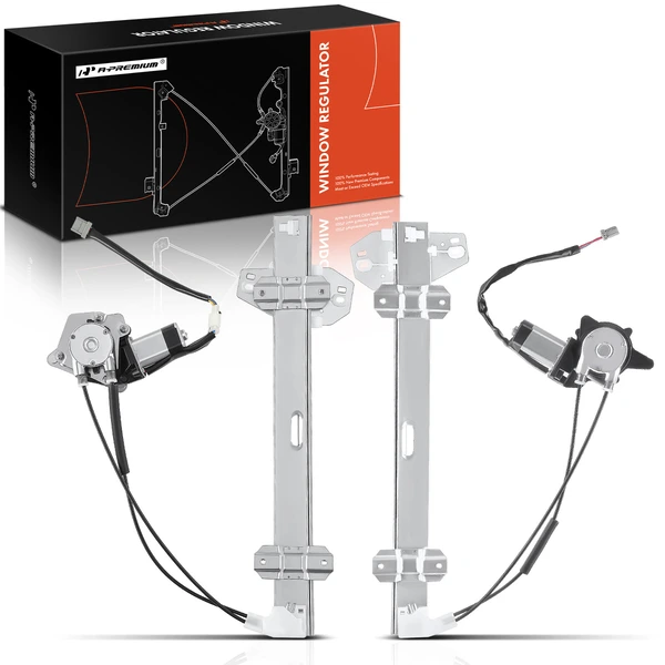 1997 Acura CL 2-Pc Window Regulator and Motor Kit Front Driver & Passenger Electric with Motor A-Premium WR0194