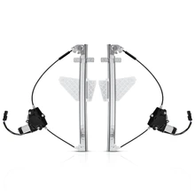 1999-2000 Jeep Grand Cherokee 2pc Window Regulator and Motor Kit Rear Driver & Passenger Electric with Motor A-Premium APWR0047