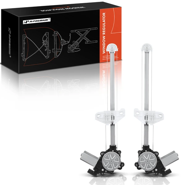 2 Pcs Rear Power Window Regulator with Motor for Honda Accord 2013-2015 Sedan