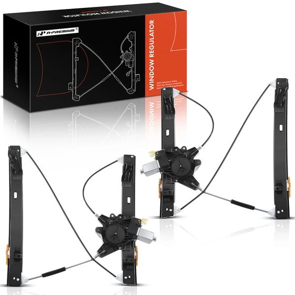 2 Pcs Front Power Window Regulator with Motor for Ford Focus 2012-2018