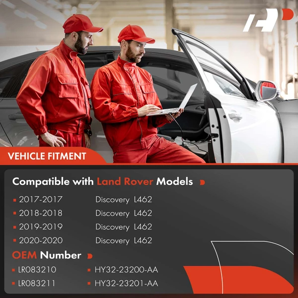 2 Pcs Front Power Window Regulator with Motor for Land Rover Discovery L462 17-20