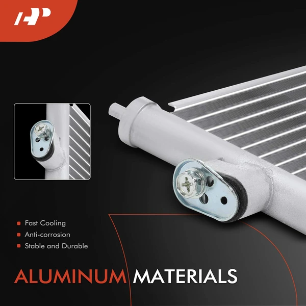 AC Condenser without Bracket for International Harvester 8600 TranStar 2011-2013