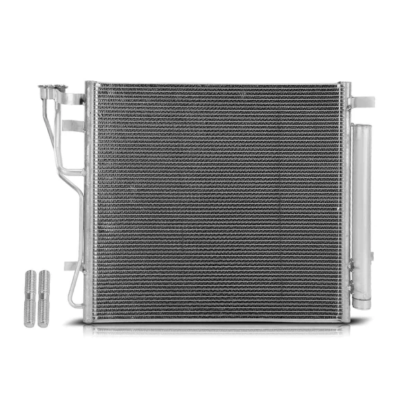 AC Condenser with Receiver Drier & Bracket for Kia K5 GT 2021-2022 L4 2.5L