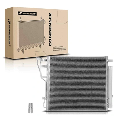 AC Condenser with Receiver Drier & Bracket