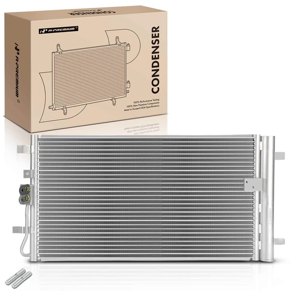 AC Condenser with Receiver Drier & Bracket for Hyundai Kona 2023-2024 L4 1.6L