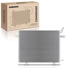 AC Condenser without Receiver Drier for Freightliner FL106 FL112 FL50 FL70 FL80