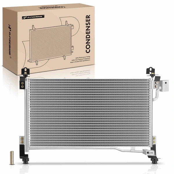 AC Condenser with Bracket for Acura Integra 1990-1993 L4 1.7L 1.8L