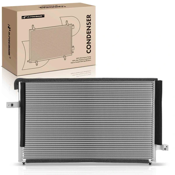 AC Condenser with Bracket for Subaru Forester 2000-2002 H4 2.5L