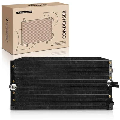 A/C Condenser with Bracket for Toyota Corolla 1988-1992 Geo Prizm 1989-1992