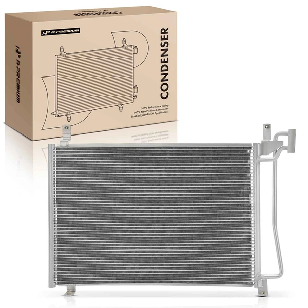 AC Condenser with Bracket for 1980-1983 Chrysler Cordoba
