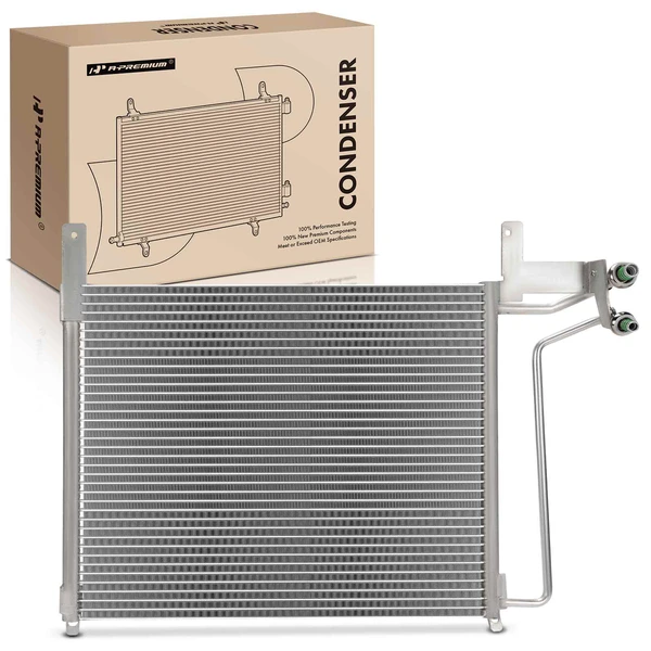 AC Condenser with Bracket for 1983-1989 Ford Ranger