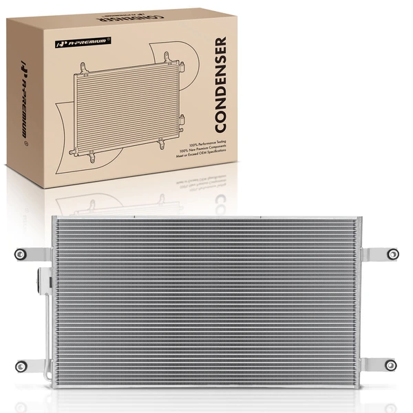 AC Condenser without Receiver Drier for Western Star 4900FA 4900EX 2008 2009