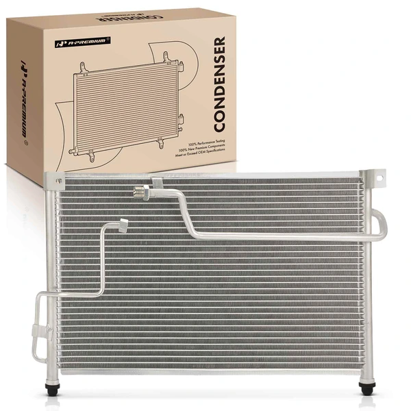 Aluminum AC Condenser for Mazda 626 MX-6 1993-1997 L4 2.0L V6 2.5L