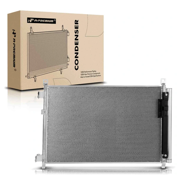 AC Condenser with Receiver Drier & Bracket for 2017-2019 Nissan Rogue