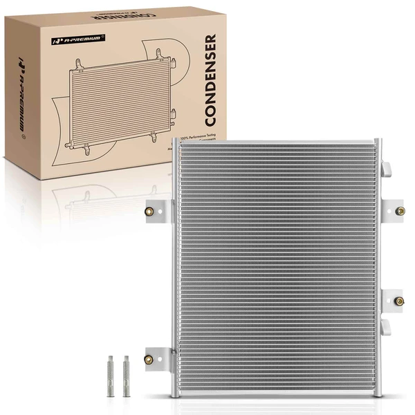 AC Condenser with Bracket for 2011 International Harvester 3200