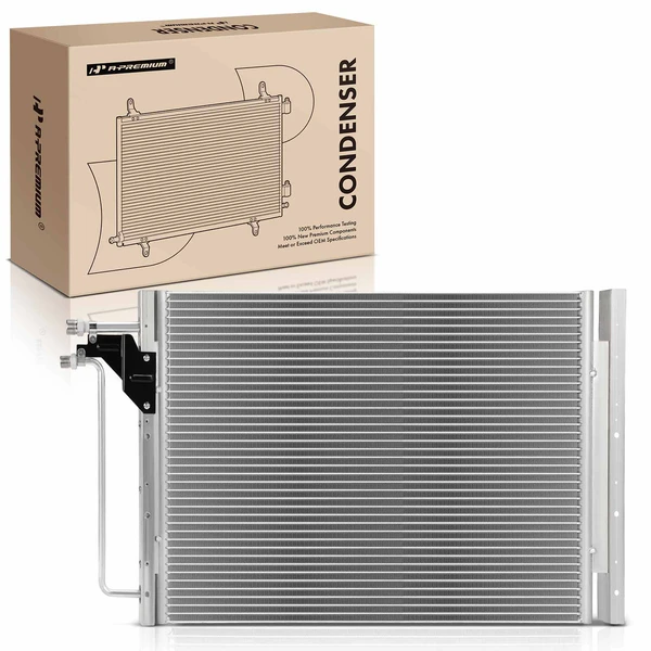 AC Condenser with Bracket for 1990 GMC C7000