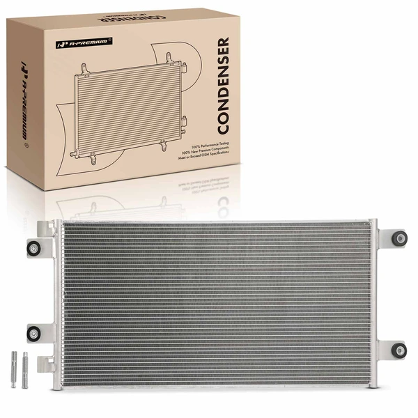 AC Condenser with Bracket for 2016-2017 Caterpillar CT680