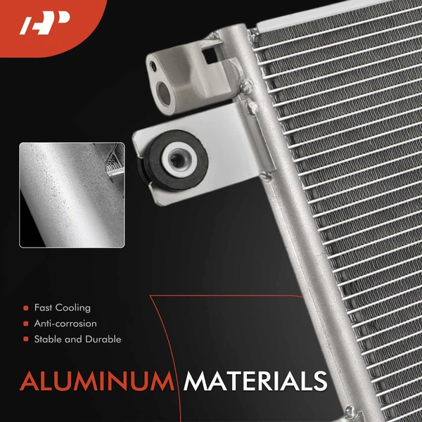 AC Condenser with Bracket for Caterpillar CT660 2012-2017 CT680 2016-2017