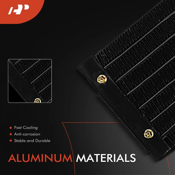 Aluminum AC Condenser with Bracket for Mack CH 2004-2005 Serpentine