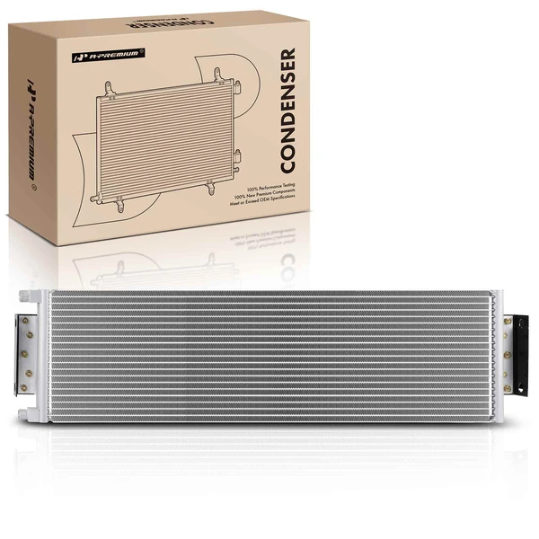 AC Condenser without Receiver Drier for Mack RD DM 1988-1997 RB 1989-1997